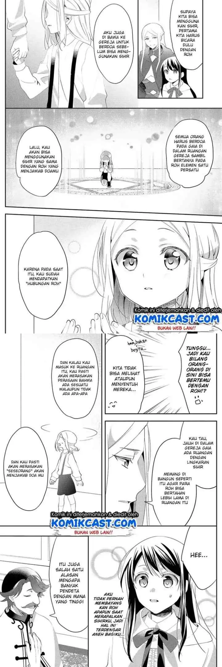 Isekai de ~Kuro no Iyashi Te~ tte Yobareteimasu chapter 28 halaman 9