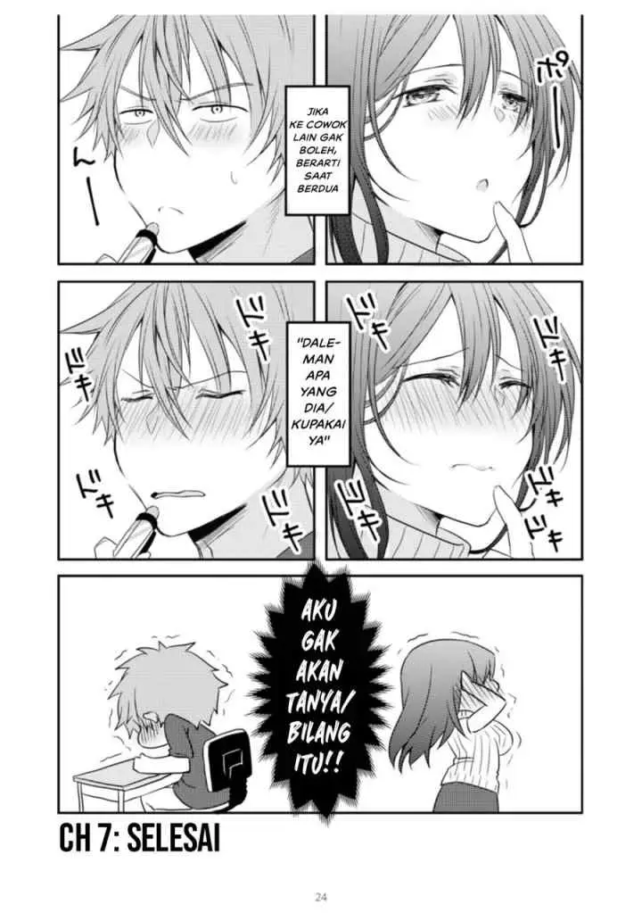 Jitsu wa Ryouomoi Kamo Shirenai Onee-san to Chuusan Danshi no Hanashi chapter 7 halaman 5