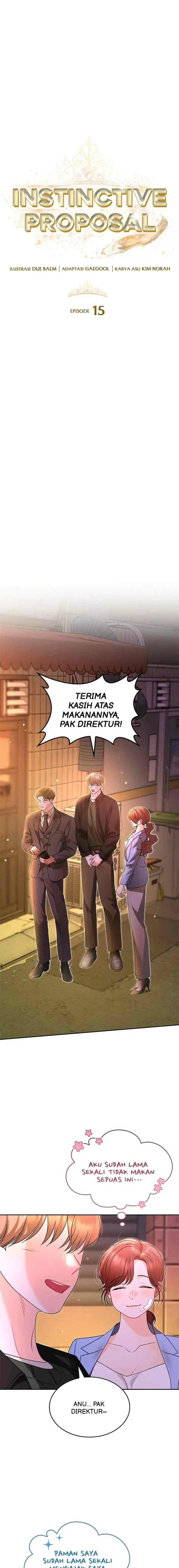 An Instinctive Proposal chapter 15 halaman 5