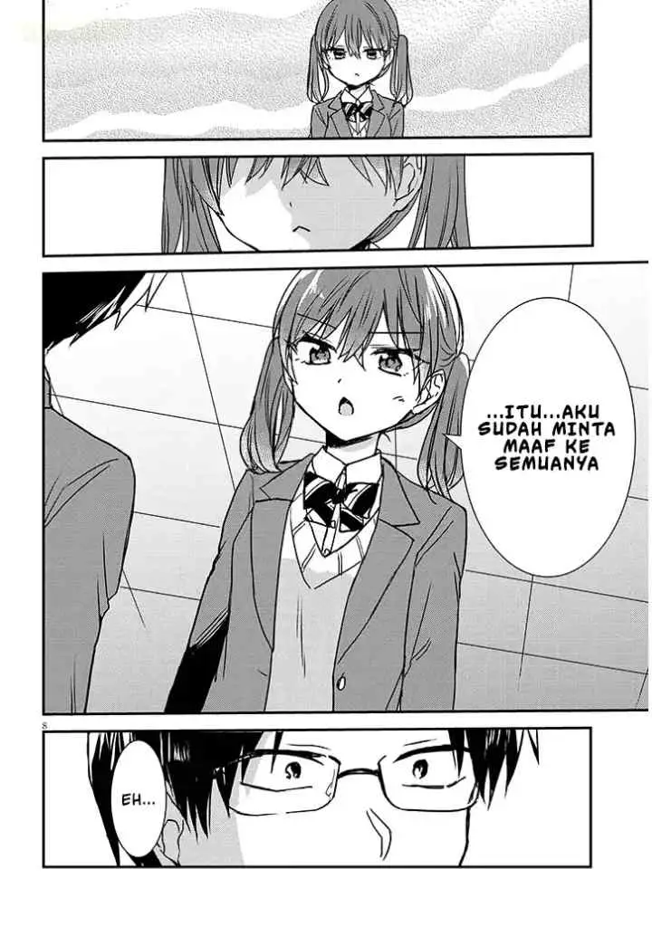 Kao ni Denai Kashiwada-san to Kao ni Deru Oota-kun + chapter 34 halaman 9