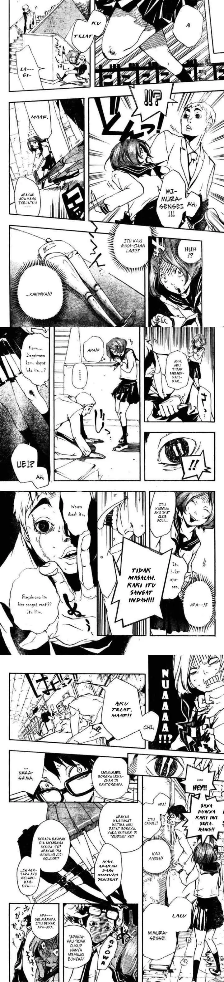 Kiben Gakuha, Yotsuya Senpai no Kaidan chapter 0 halaman 6