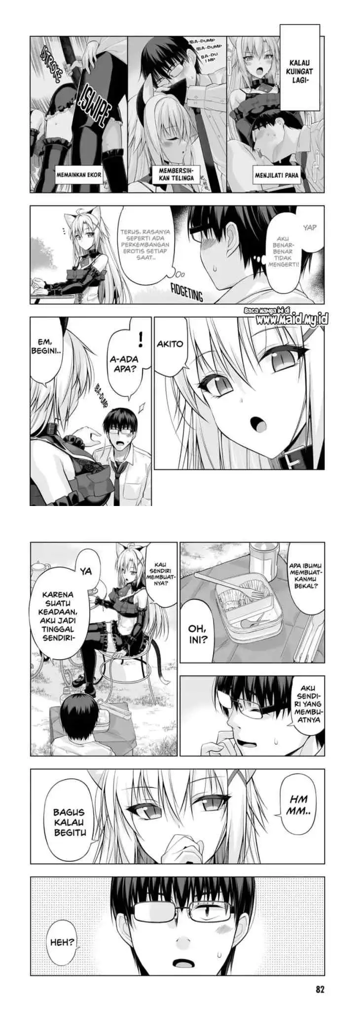 Anata wa Watashi no Geboku desu - Neko to Geboku no Himitsu no Kankei chapter 3 halaman 5