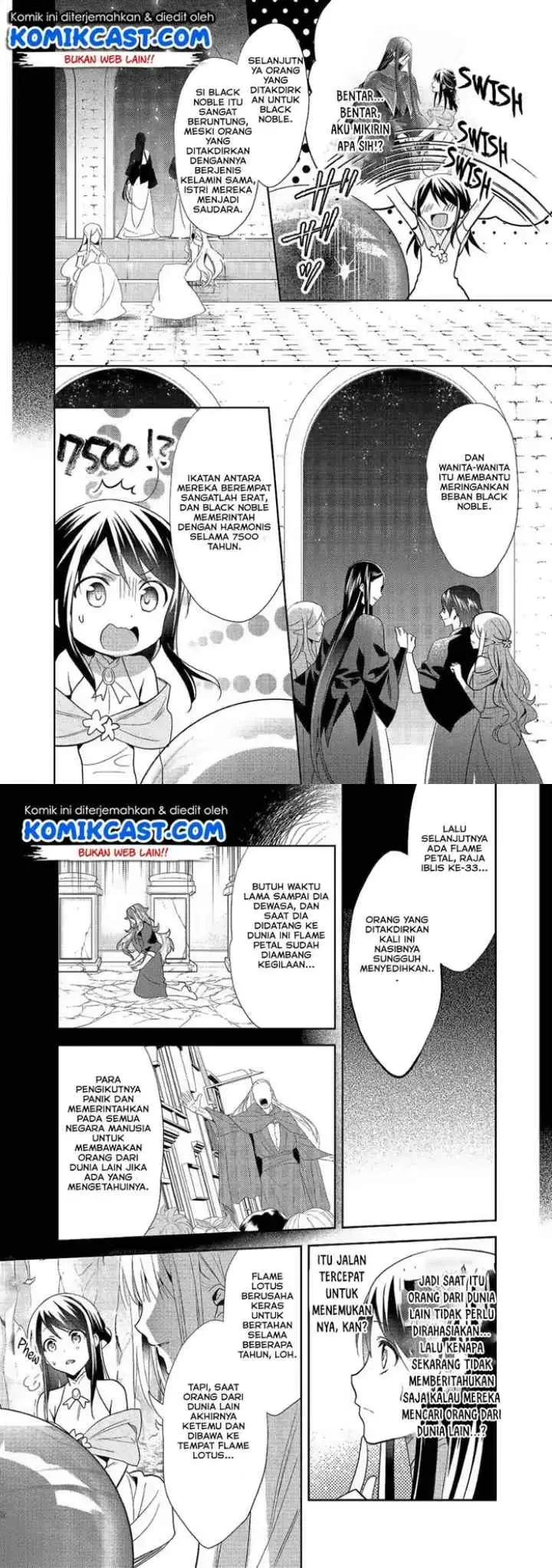 Isekai de ~Kuro no Iyashi Te~ tte Yobareteimasu chapter 33 halaman 4