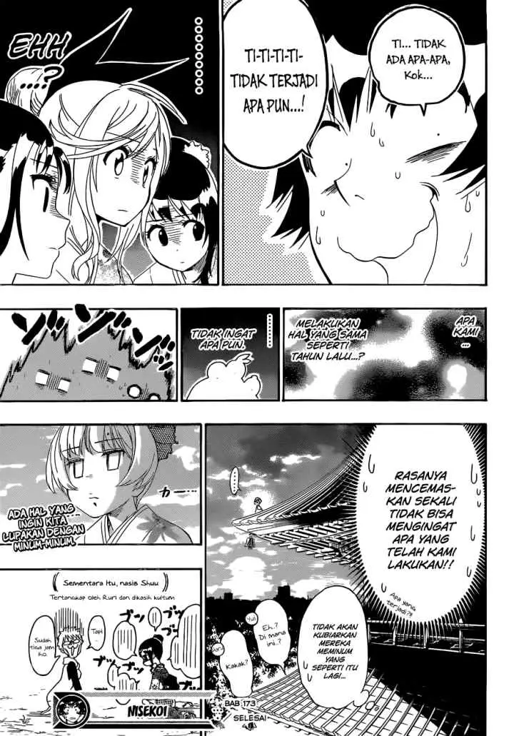 Nisekoi chapter 173 halaman 20
