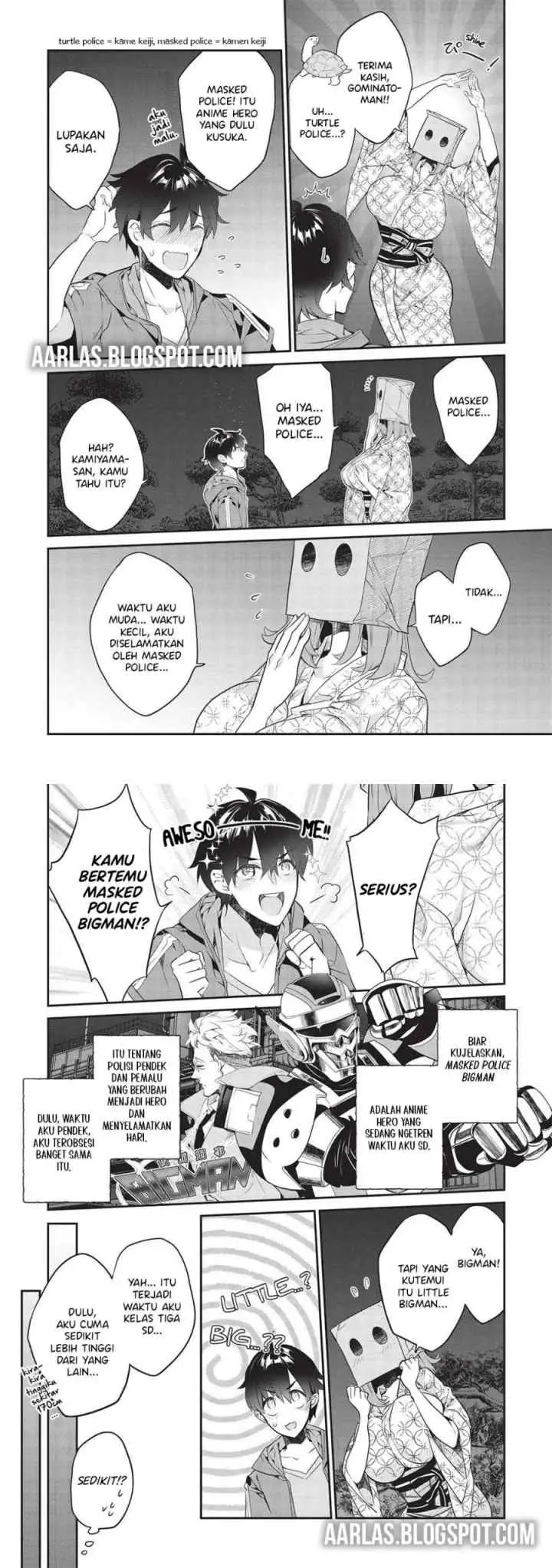Kamiyama-san no Kami Bukuro no Naka ni wa chapter 18 halaman 4