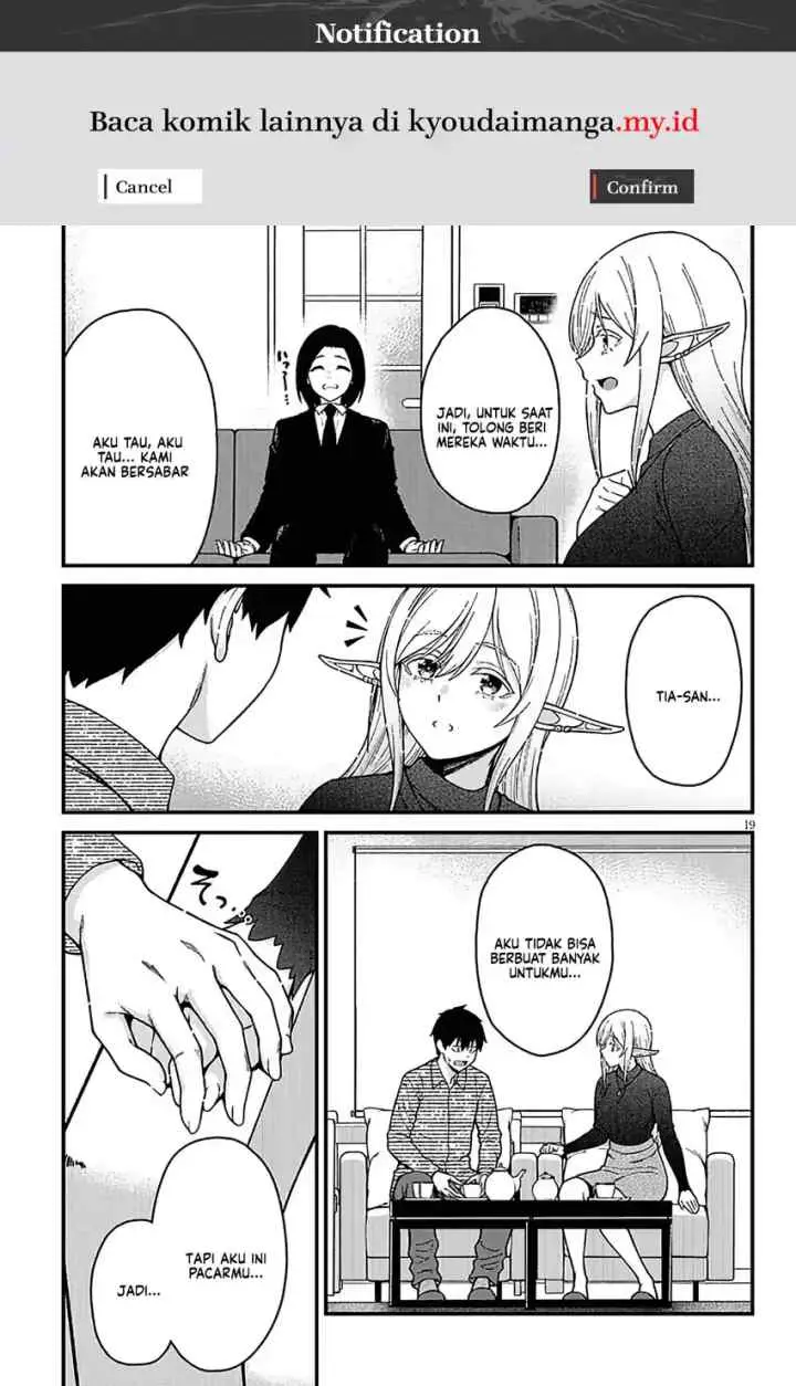 Isekai Kara Kita Elf to Tomo ni Sugosu Nichijou chapter 3 halaman 12