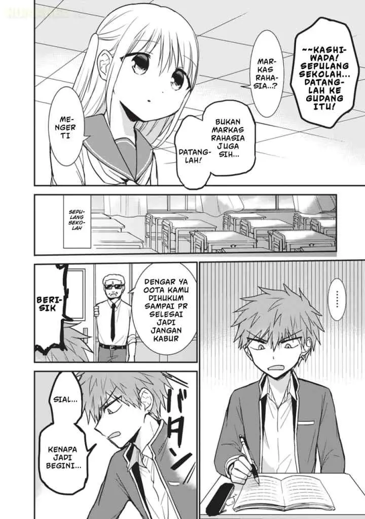 Kao ni denai Kashiwada-san to Kao ni deru Ota-kun chapter 100 halaman 7