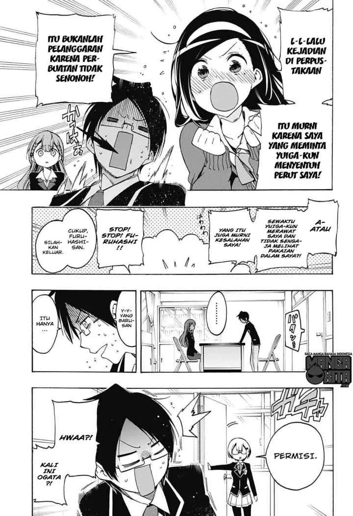 Bokutachi wa Benkyou ga Dekinai chapter 16 halaman 8
