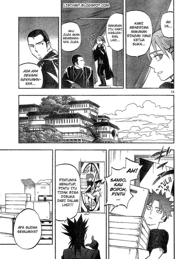 Kekkaishi Ayakashi Hojinden chapter 328 halaman 15