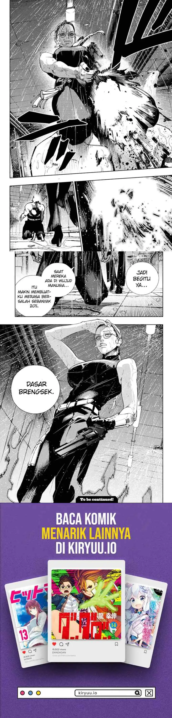 Gokurakugai chapter 32 halaman 13