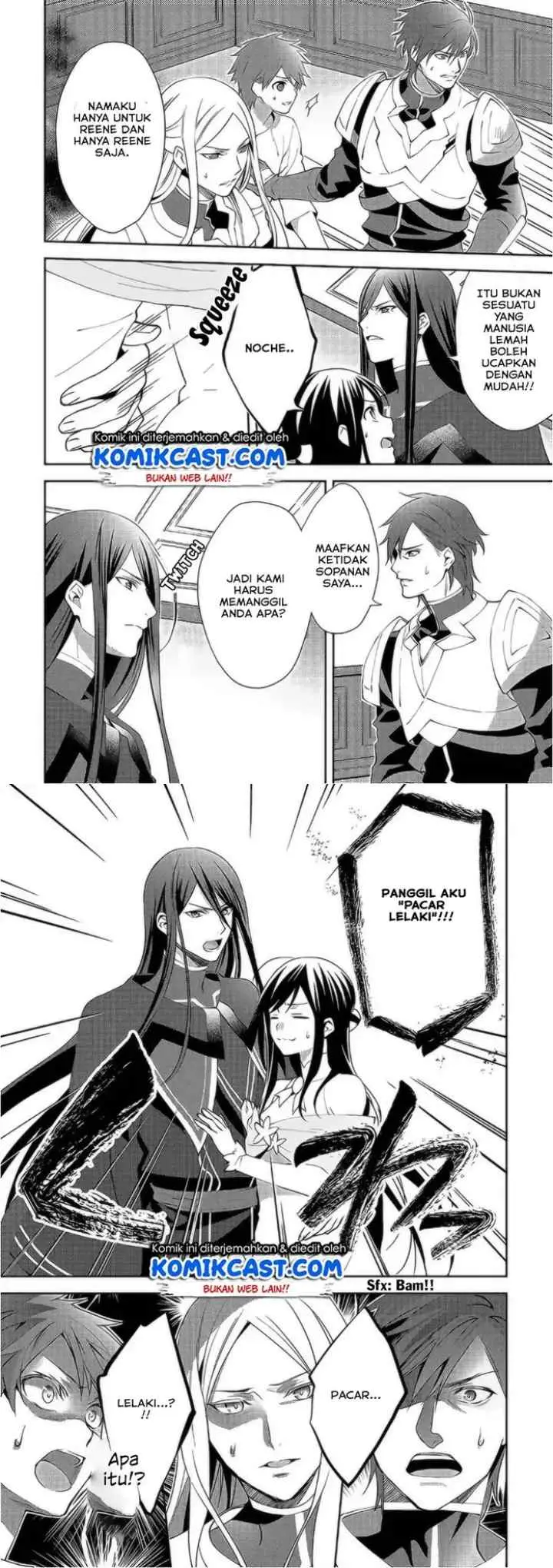 Isekai de ~Kuro no Iyashi Te~ tte Yobareteimasu chapter 36 halaman 9