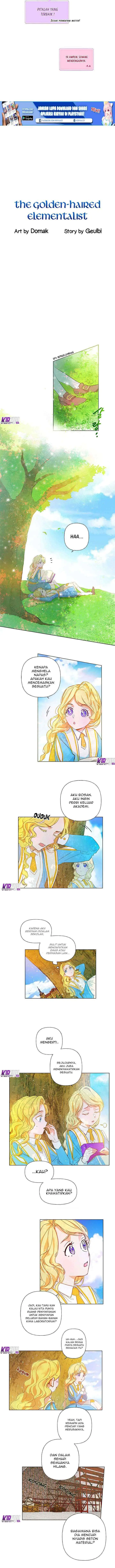 The Golden Haired Elementalist chapter 9 halaman 4