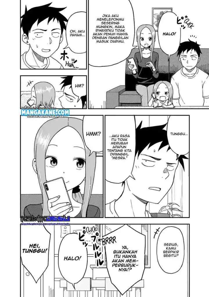 Karakai Jouzu no (Moto) Takagi-san chapter 87 halaman 9