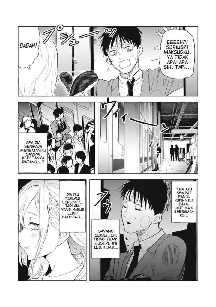 Asa no Tsuukin Densha de, Yatara to Hanashikakete Kuru Joshikousei chapter 3 halaman 16
