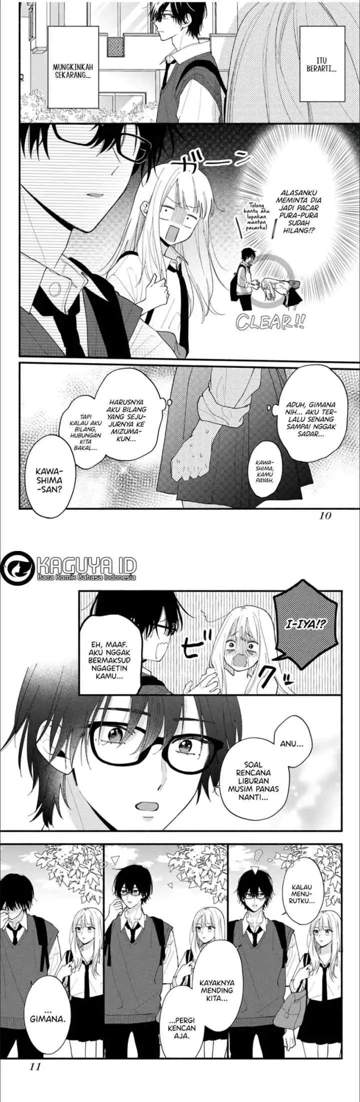 Class no Inkya ni Kareshi no Sainou ga Ari Sugiru chapter 5.1 halaman 5