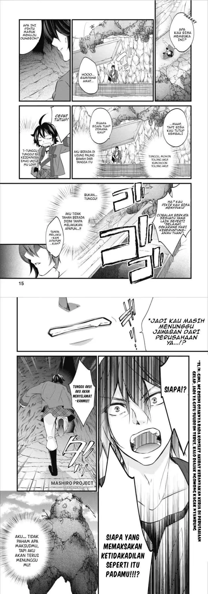 Arafoo Shachiku no Golem Master chapter 1 halaman 8