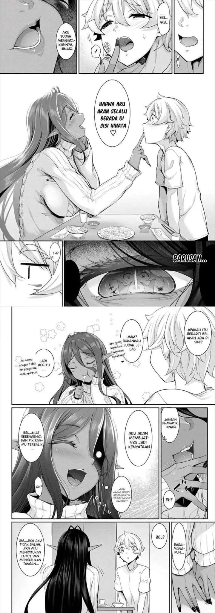 Chotto Dake ai ga Omoi Dark Elf ga Isekai Kara Oikakete Kita chapter 1 halaman 12