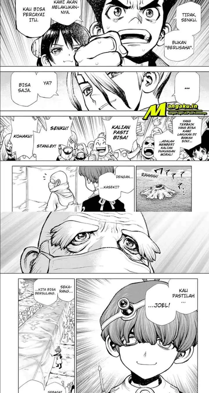 Dr. Stone chapter 223 halaman 8