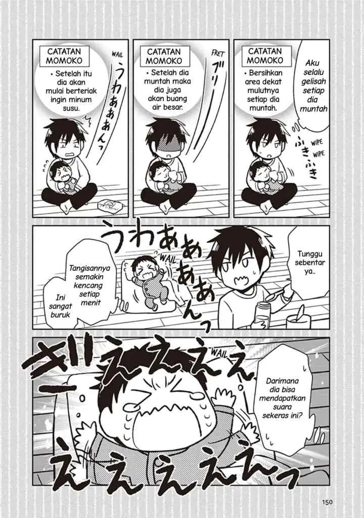 JK to Sutego no Akachan chapter 4.7 halaman 8