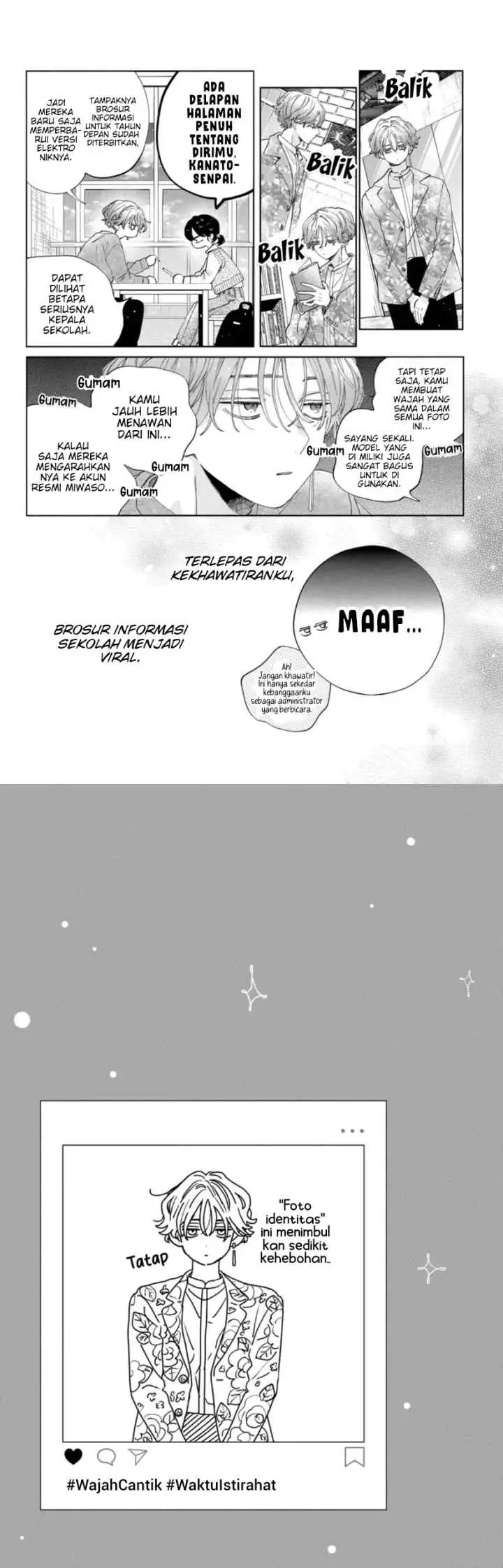 Kaodake ja Suki ni Narimasen chapter 22 halaman 16