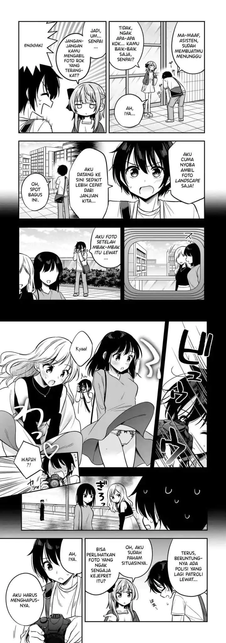 Camera-senpai to Sewayaki Jouzu na Kouhai-chan chapter 4 halaman 5