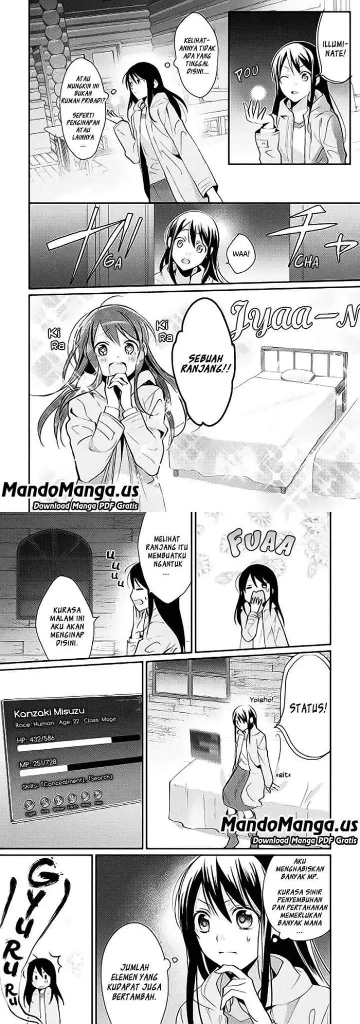 Isekai de ~Kuro no Iyashi Te~ tte Yobareteimasu chapter 1 halaman 11