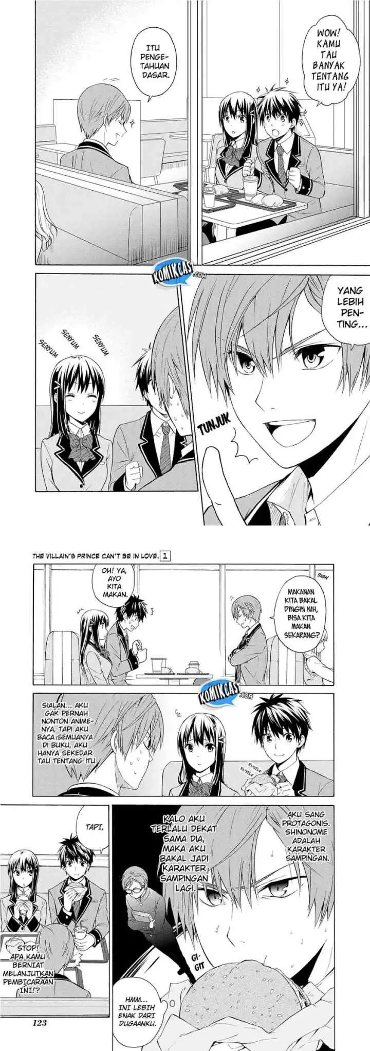 Akuyaku Ouji wa Koi ga Dekinai chapter 4 halaman 8