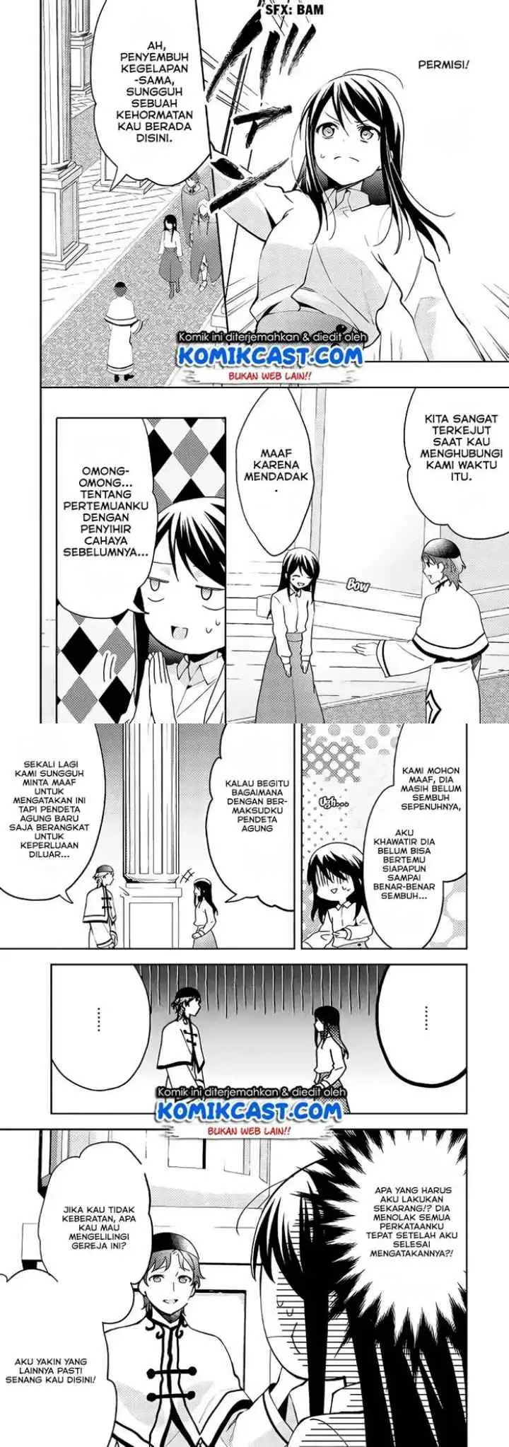 Isekai de ~Kuro no Iyashi Te~ tte Yobareteimasu chapter 38 halaman 10