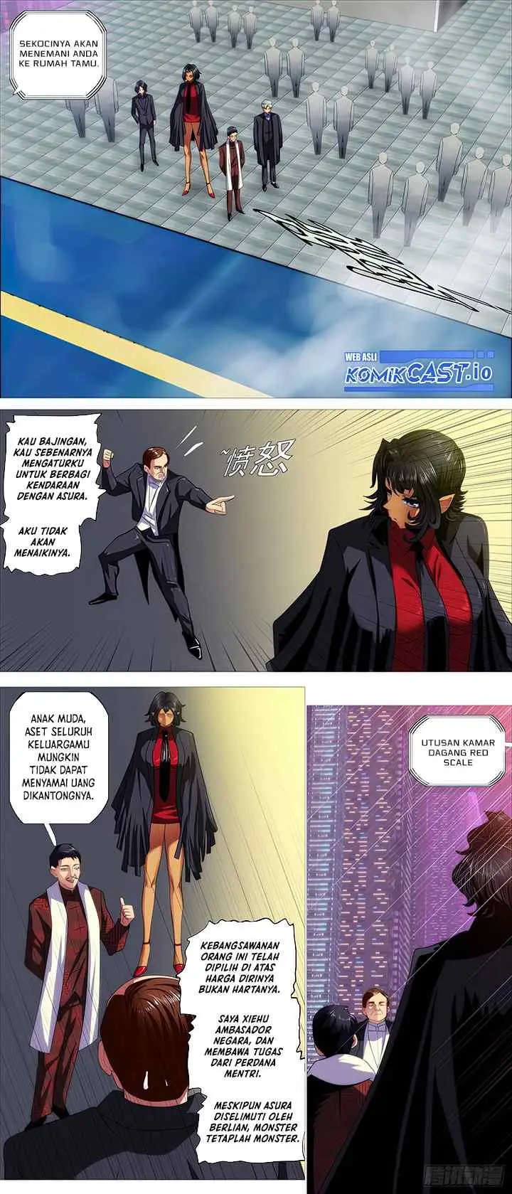 Iron Ladies chapter 495 halaman 8