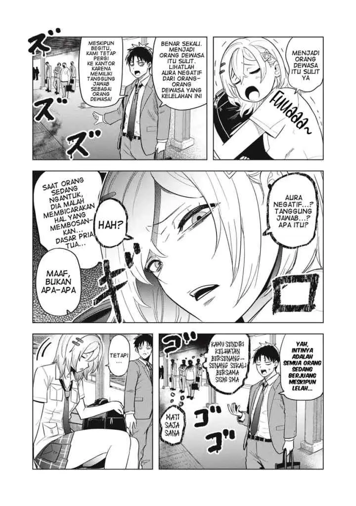 Asa no Tsuukin Densha de, Yatara to Hanashikakete Kuru Joshikousei chapter 8 halaman 8