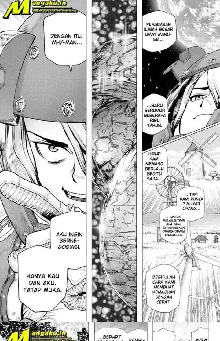Dr. Stone chapter 230 halaman 16