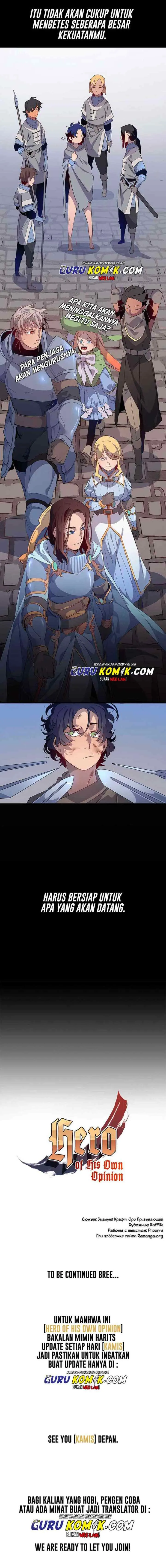 Hero of His Own Opinion chapter 3 halaman 16