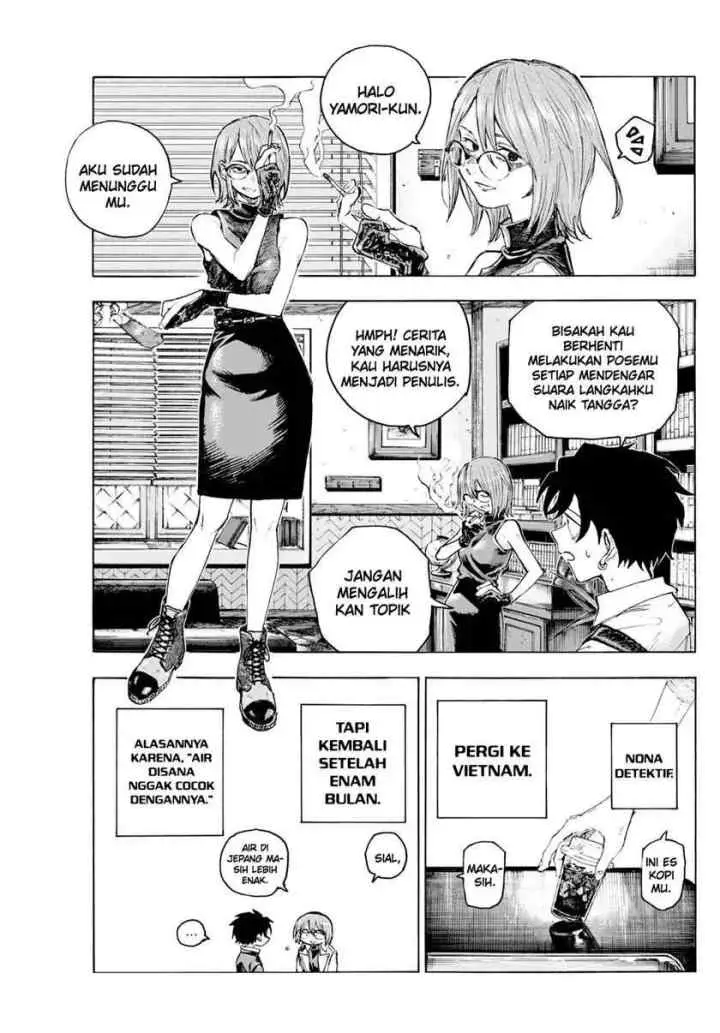 Yofukashi no Uta chapter 199 halaman 9