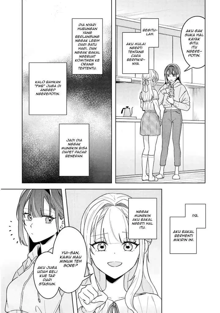 Watashi to senpai no, fujun de ichizu na futari gurashi chapter 2 halaman 7