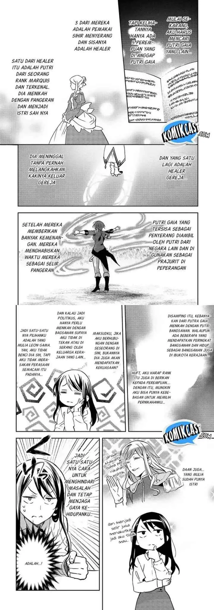 Isekai de ~Kuro no Iyashi Te~ tte Yobareteimasu chapter 21 halaman 9