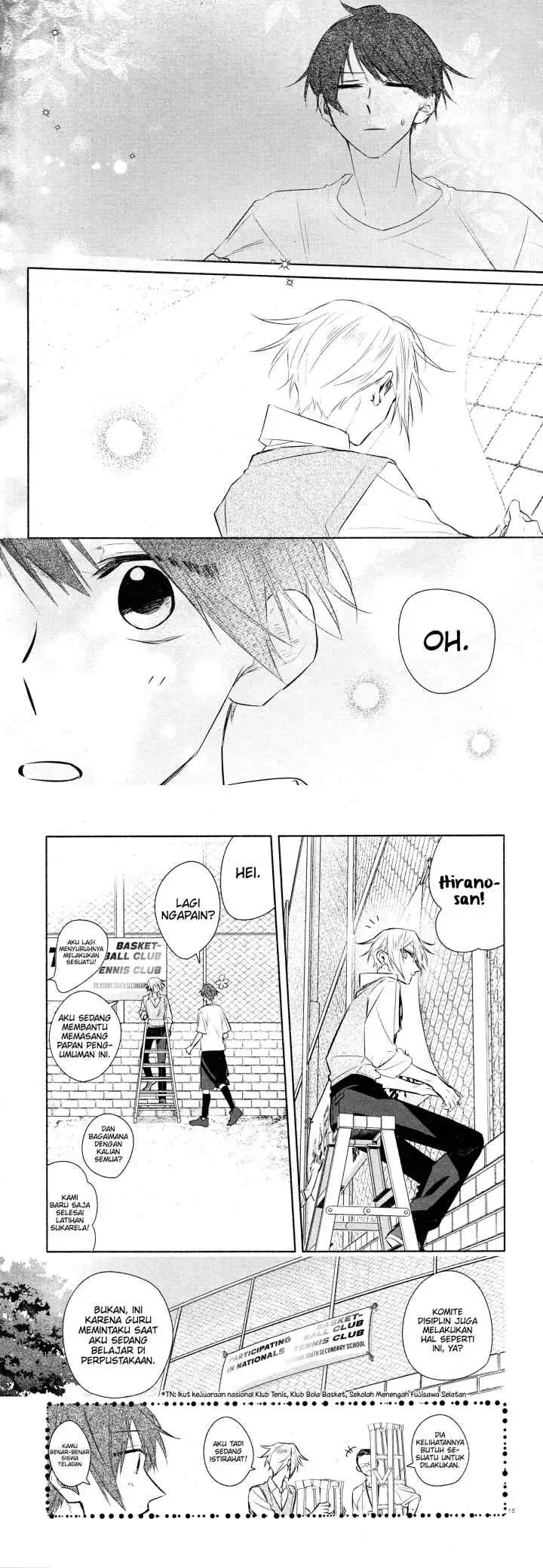 Hirano to Kagiura chapter 33.1 halaman 8