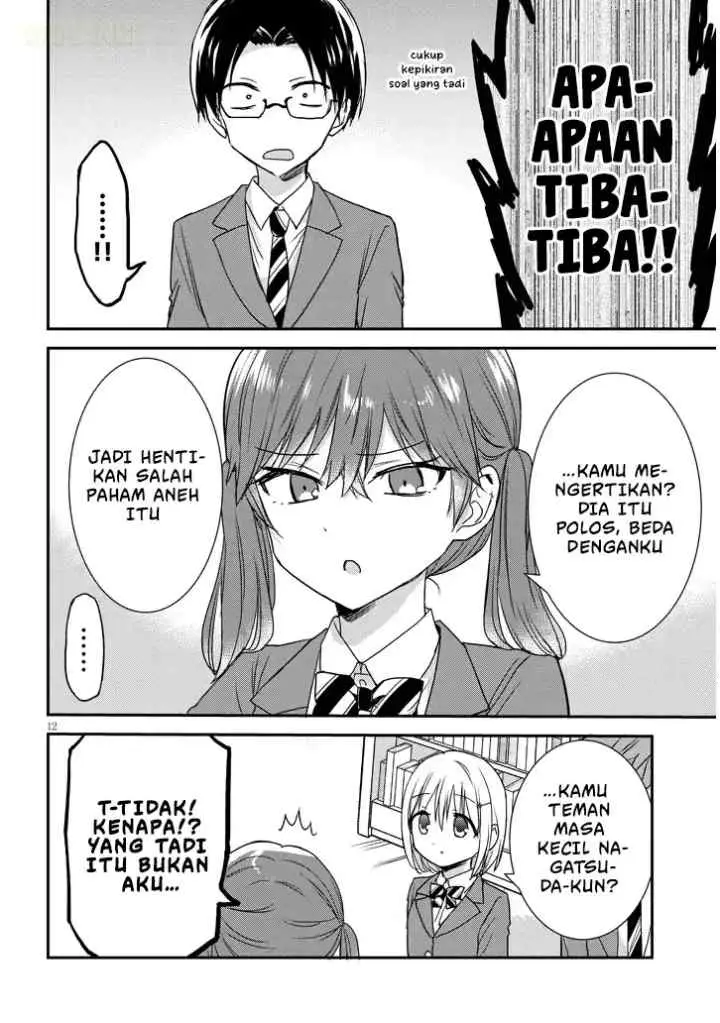 Kao ni Denai Kashiwada-san to Kao ni Deru Oota-kun + chapter 27 halaman 13