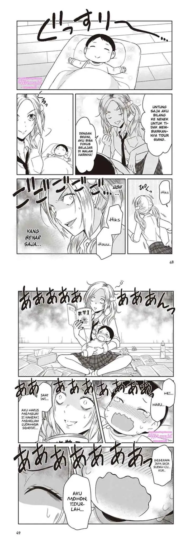 JK to Sutego no Akachan chapter 3 halaman 7