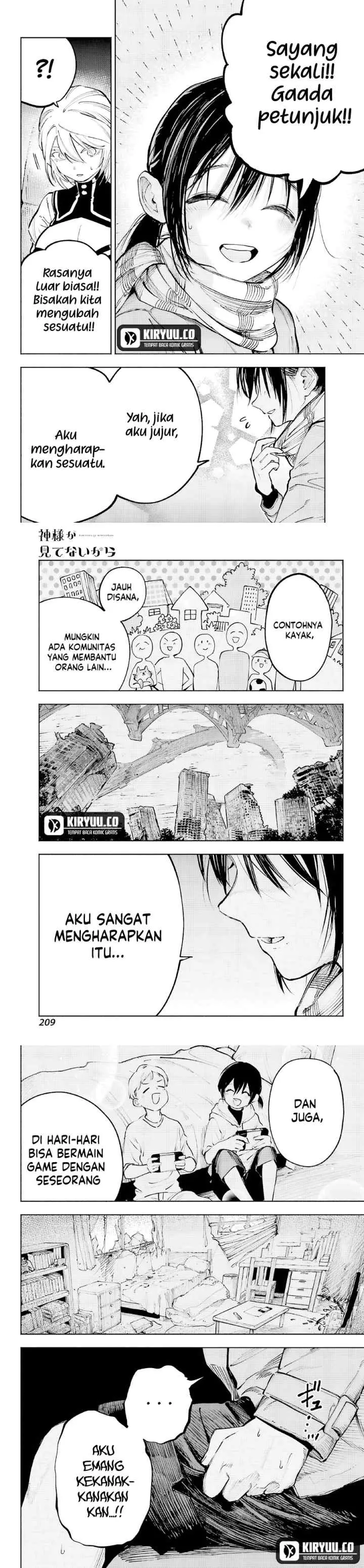 Kami-sama ga Mitenai kara chapter 4 halaman 7