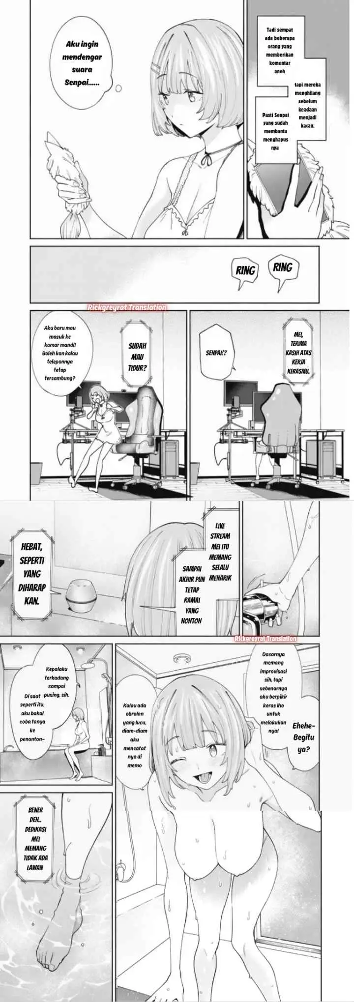 Ninki Haishinsa Tachi no Manager chapter 4.3 halaman 9