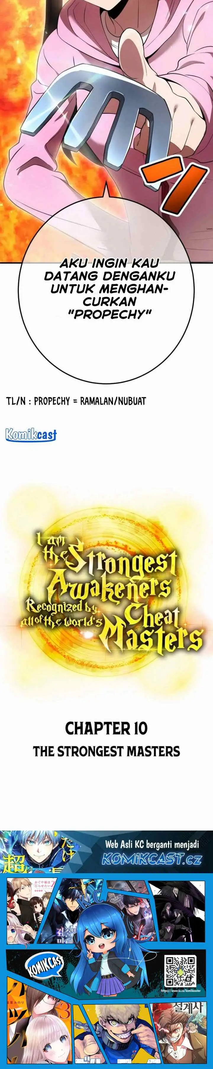I Am the Strongest Awakeners, Recognized by All of the World's Cheat Masters chapter 10 halaman 15