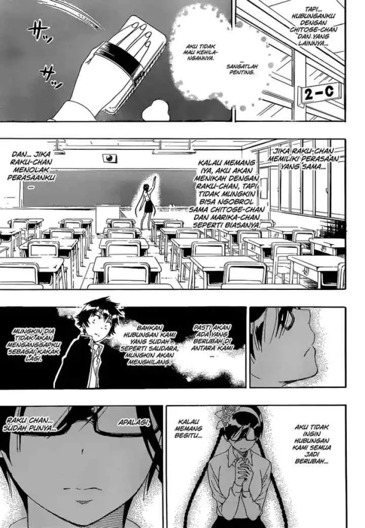 Nisekoi chapter 177 halaman 8