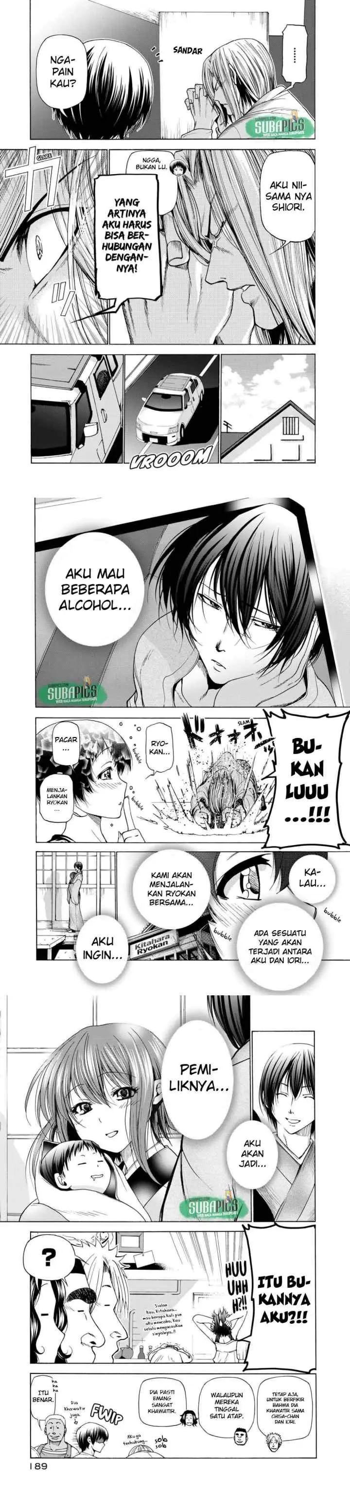 Grand Blue chapter 28.5 halaman 14
