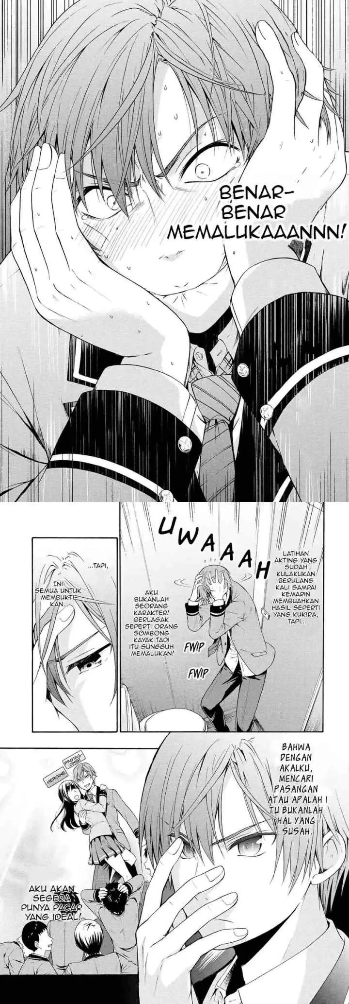Akuyaku Ouji wa Koi ga Dekinai chapter 1 halaman 6