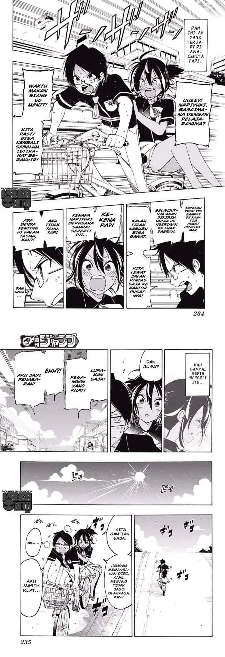 Bokutachi wa Benkyou ga Dekinai chapter 17 halaman 8