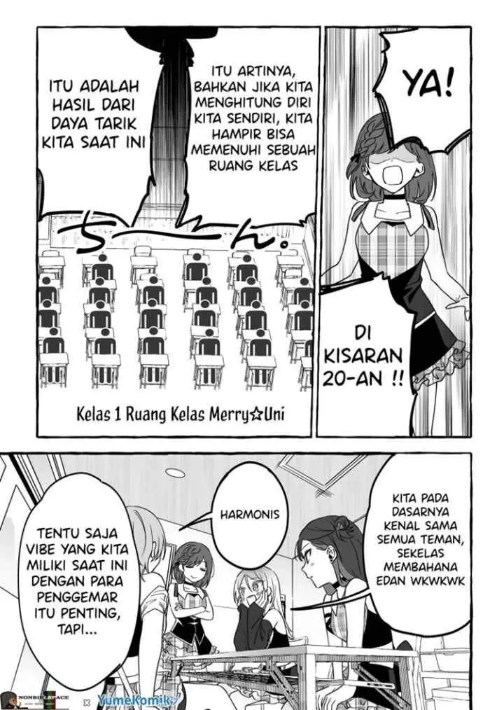 Damedol to Sekai ni Hitori Dake no Fan chapter 8 halaman 6