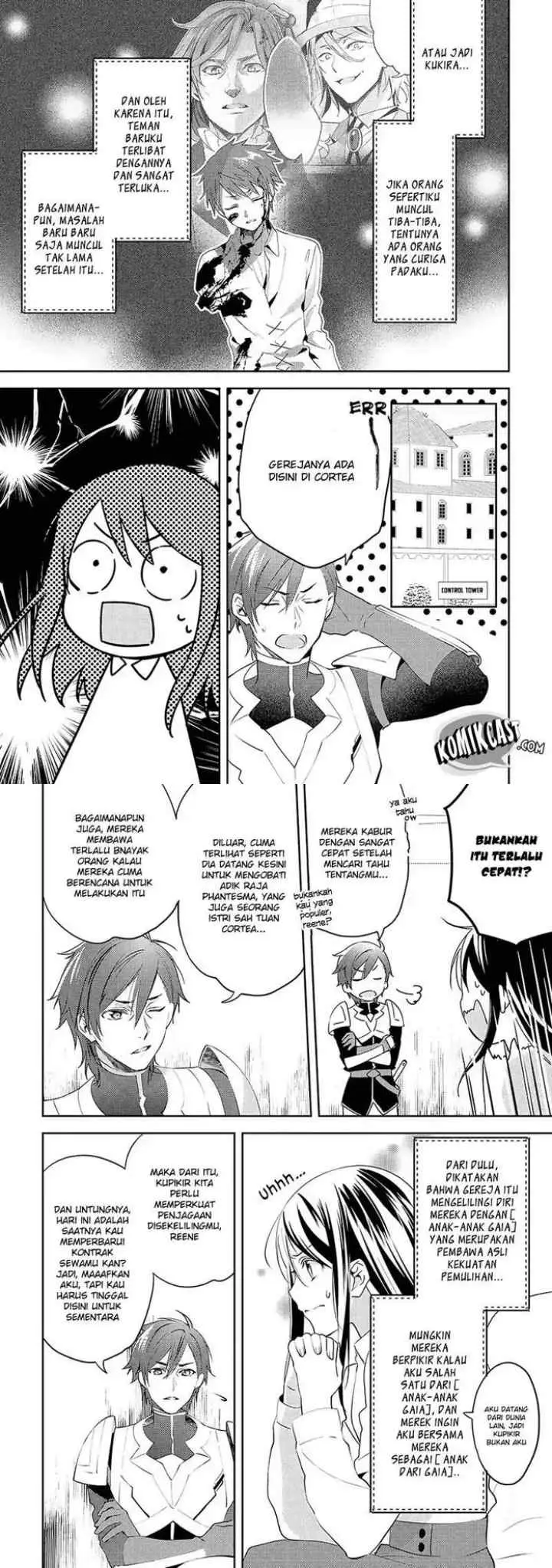Isekai de ~Kuro no Iyashi Te~ tte Yobareteimasu chapter 16 halaman 4