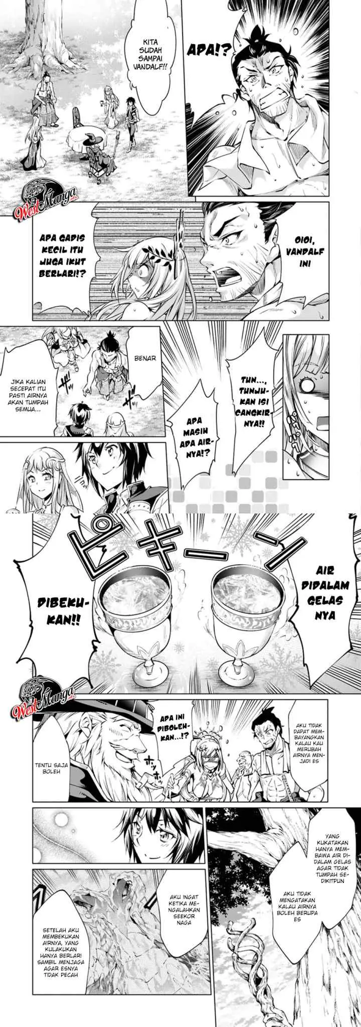 Kamigami ni Sodaterare Shimo no, Saikyou to Naru chapter 4.2 halaman 8