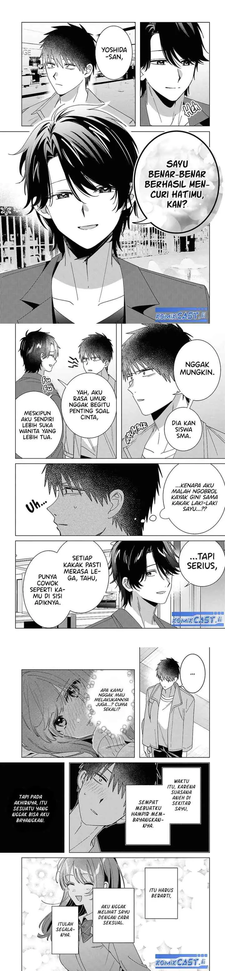 Hige Wo Soru. Soshite Joshikosei Wo Hirou chapter 65 halaman 12