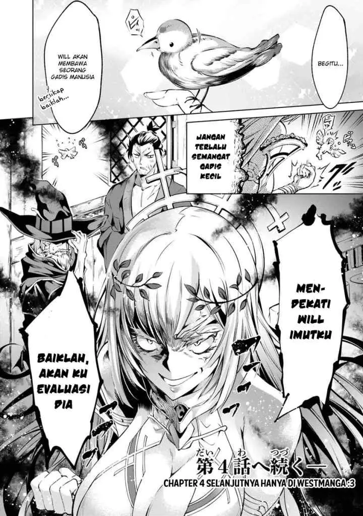 Kamigami ni Sodaterare Shimo no, Saikyou to Naru chapter 3.2 halaman 16